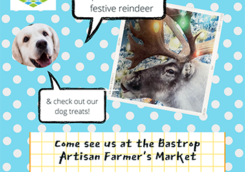 Come see us at the Bastrop Artisan Farmer’s Market SATURDAY DEC 4