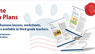 Humane Education Starts Early and Lasts a Lifetime